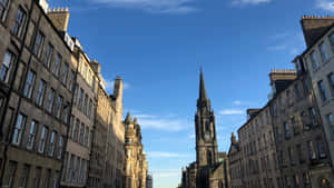 Edinburgh Royal Mile Skyline Wallpaper