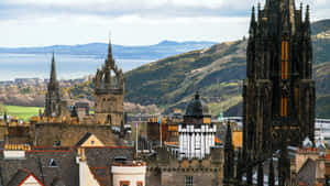 Edinburgh Skyline Royal Mile Wallpaper