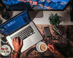 Editing A Photography Subject Wallpaper