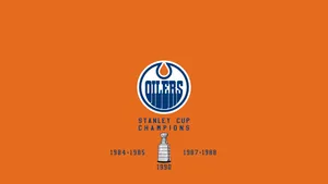 Edmonton Oilers Stanley Cup Champions Wallpaper