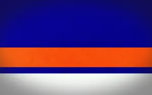 Edmonton Oilers Team Colors Minimalist Wallpaper