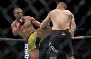 Edson Barboza Kicking Wallpaper
