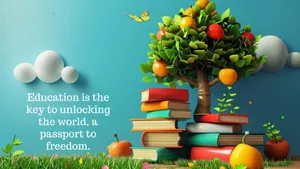 Education Keyto Freedom Wallpaper