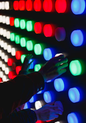 Educational Interactive Lights Wallpaper