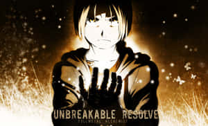 Edward Elric In Action, Fullmetal Alchemist Wallpaper