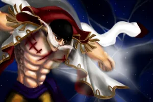 Edward Newgate In His Charming Pirate Costume Wallpaper