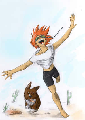 Edward Wong Hau Pepelu Tivrusky Iv On Cowboy Bebop Wallpaper