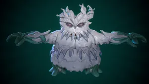 Eerie Abomasnow Graphic Wallpaper