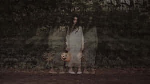 Eerie_ Forest_ Ghost_ Girl.jpg Wallpaper