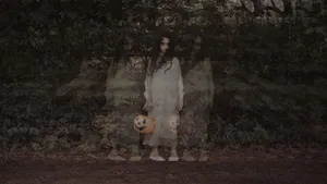 Eerie_ Forest_ Ghost_ Girl.jpg Wallpaper