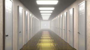 Eerie_ Hallway_ Mystery_ Figure.jpg Wallpaper