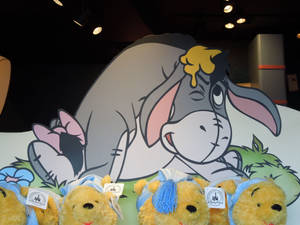 Eeyore Stuff Toy Wallpaper