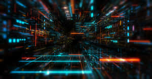 Effective Buildings Lit Up [wallpaper] Wallpaper