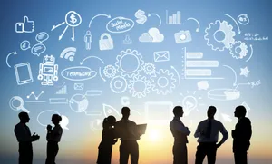 Effective Data Management Facilitates Strategic Business Decisions Wallpaper