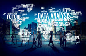 Effective Data Management Is Key For Business Success. Wallpaper