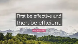 Effective Efficient Quote [wallpaper] Wallpaper