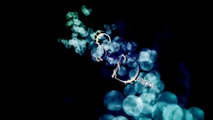 Effective Green Bubbles [wallpaper] Wallpaper