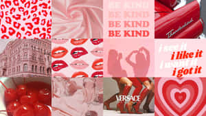 Effervescent Be Kind Collage Wallpaper