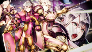 Effie, Dedicated Knight Of Fire Emblem Wallpaper