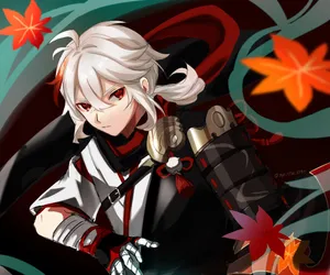 Effortless Elegance - Kazuha In Flowing Robe Wallpaper