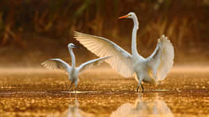 Egretsin Golden Waters.jpg Wallpaper