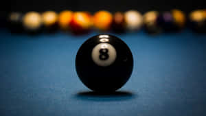 Eight Ball Center Stage Billiards Wallpaper