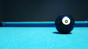 Eight Ballon Pool Table Wallpaper