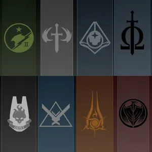 Eight Halo Logo Wallpaper