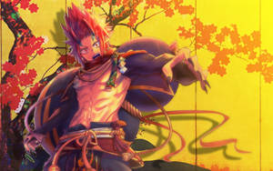 Eijiro Kirishima Anime Artwork Wallpaper