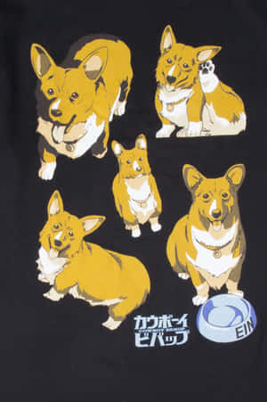 Ein The Data Dog On A Cowboy Bebop Adventure Wallpaper