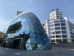 Eindhoven Blob Architecture Philips Building Wallpaper