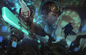 Ekko 4k League Of Legends Wallpaper