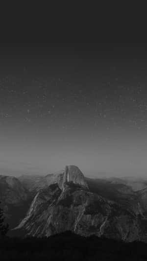 El Capitan Black And White Image Wallpaper