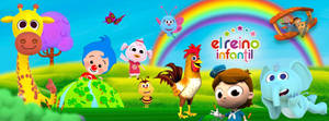 El Reino Infantil Rainbow Poster Wallpaper