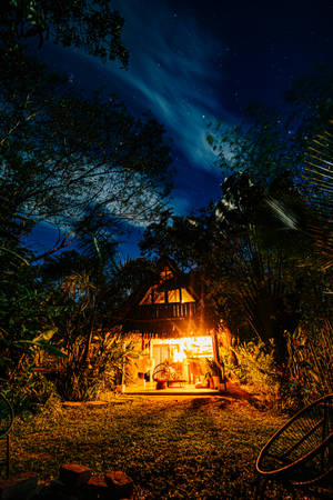 El Salvador Eco Cabin Wallpaper