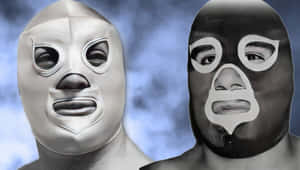 El Santo Legendary Luchador Masks Wallpaper