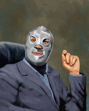 El Santo Silver Masked Wrestler Wallpaper