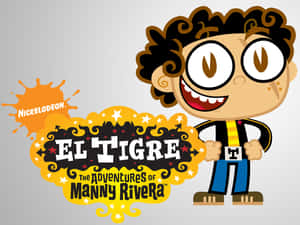 El Tigre The Adventures Of Manny Rivera Cartoon Title Card Wallpaper