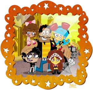 El Tigre The Adventures Of Manny Rivera Family Portrait Wallpaper