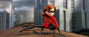 Elastigirl Action Pose Incredibles Wallpaper