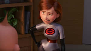 Elastigirl Concerned Expression Incredibles Wallpaper