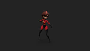 Elastigirl In Action Pose Wallpaper