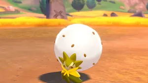 Eldegoss In Video Game Wallpaper
