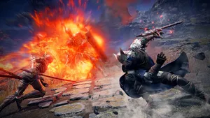 Elden Ring Nightreign Combat Wallpaper