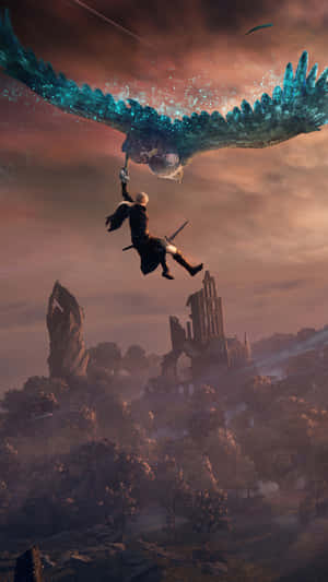 Elden Ring Nightreign Dragon Battle Wallpaper