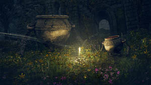 Elden Ring Walking Pots Wallpaper