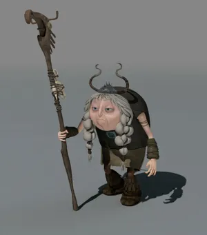 Elderly From Dragons Riders Of Berk Wallpaper