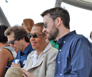 Eleanor Holmes Norton Among A Crowd Wallpaper