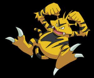 Electabuzz White Background Wallpaper