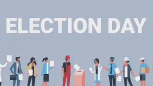 Election Day Poster Wallpaper